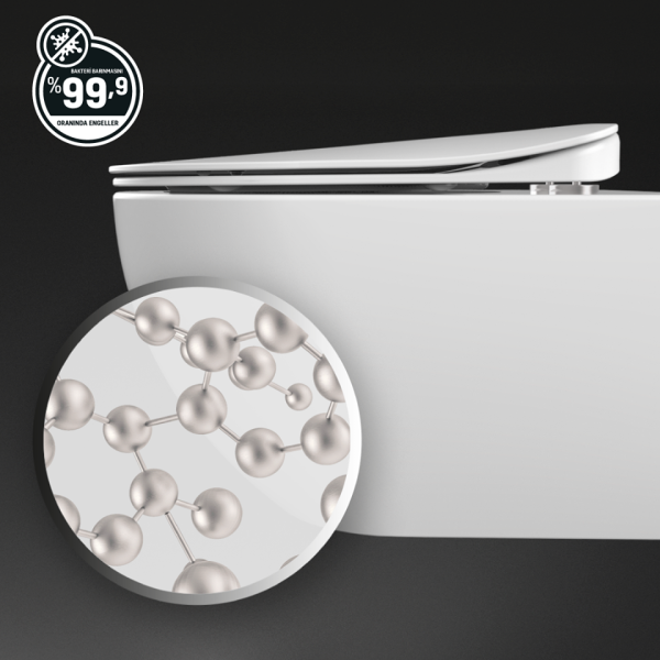 Унитаз подвесной с функцией биде Creavit Free FE320-00CB00E-0000